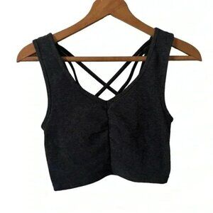 NWOT ZELLA SPORTS BRA TOP CROSS BACK XS